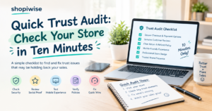 Quick Trust Audit: Check Your Store in Ten Minutes”