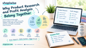 how product research and profit analysis work together to identify winning ecommerce products,