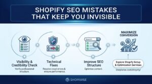 Shopify SEO mistakes that keep your store invisible
