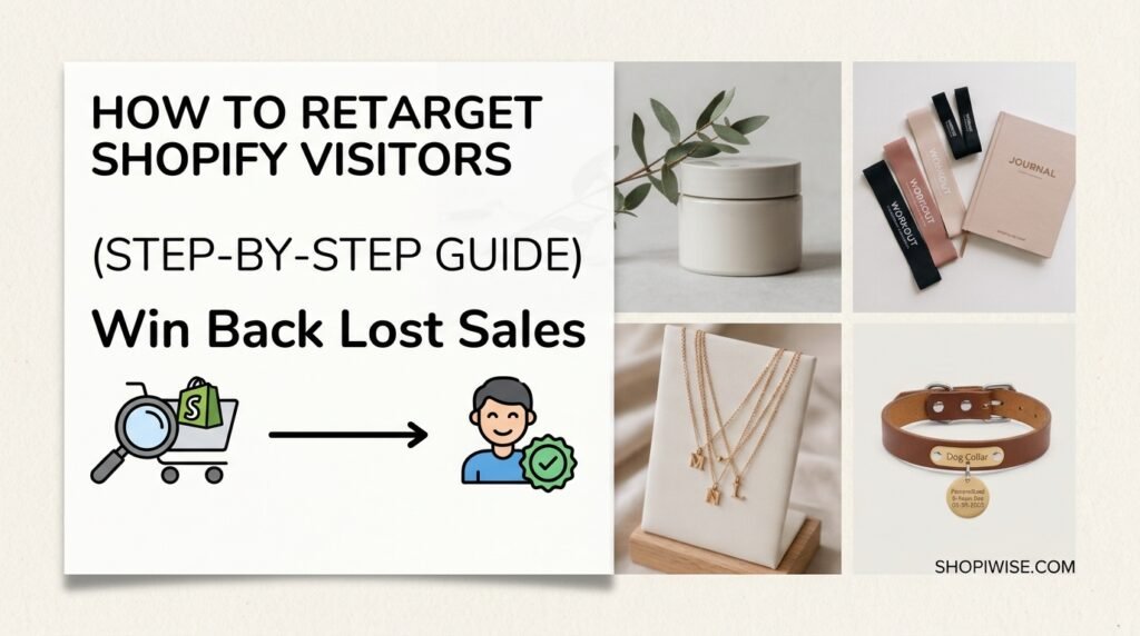 How to Retarget Shopify Visitors and Win Back Lost Sales (Step-by-Step Guide)